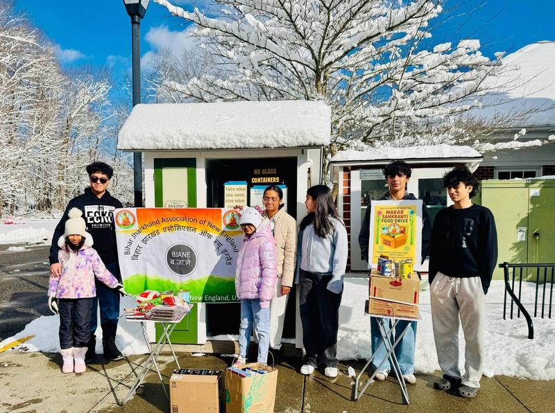 BJANE Youth Group's Makar Sankranti Food Drive